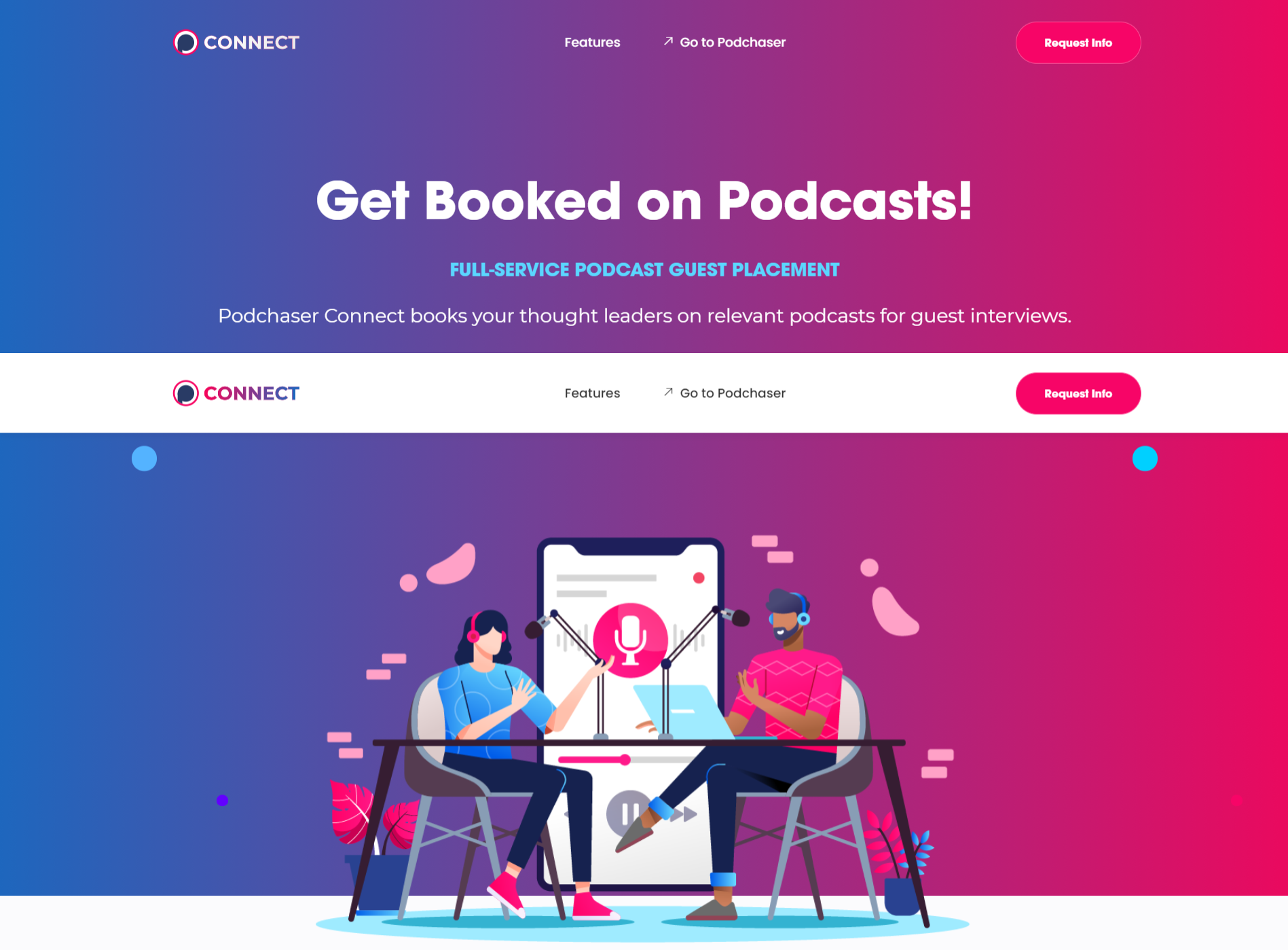 Podchaser Connect How to-Get Booked as a Guest on a Podcast